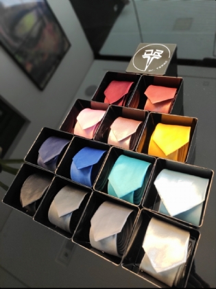 Gravatas Slim cores disponíveis