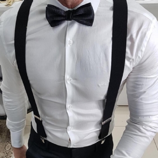 Kit Calça Camisa e Suspensório*